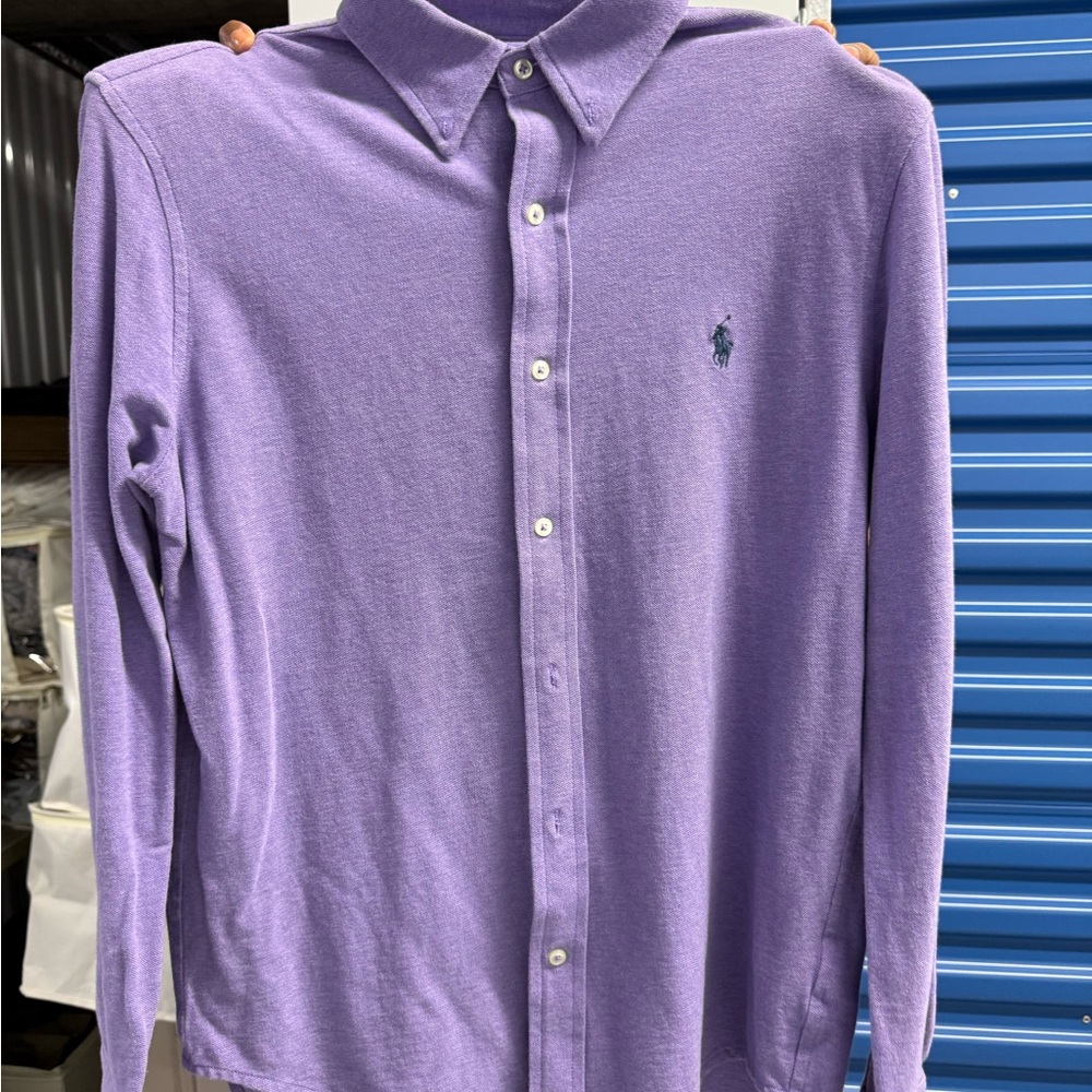 Polo Ralph Lauren Lavender Button Down Shirt